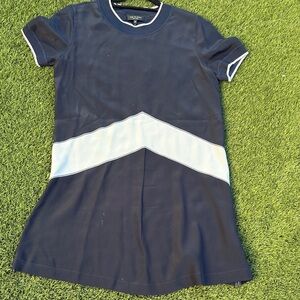 Rag & Bone Navy and White Dress